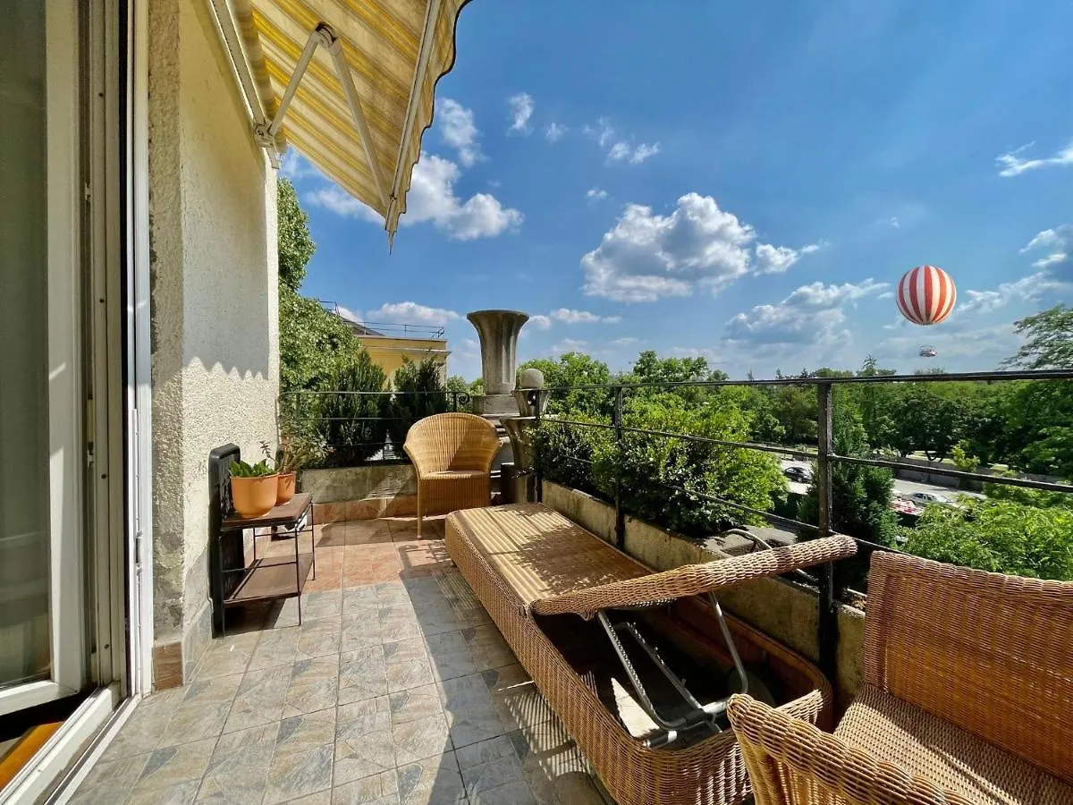 Villa With Terrace Overlooking The City Park Budapest